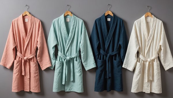 Les peignoirs en gaze de coton : douceur et style à petit prix